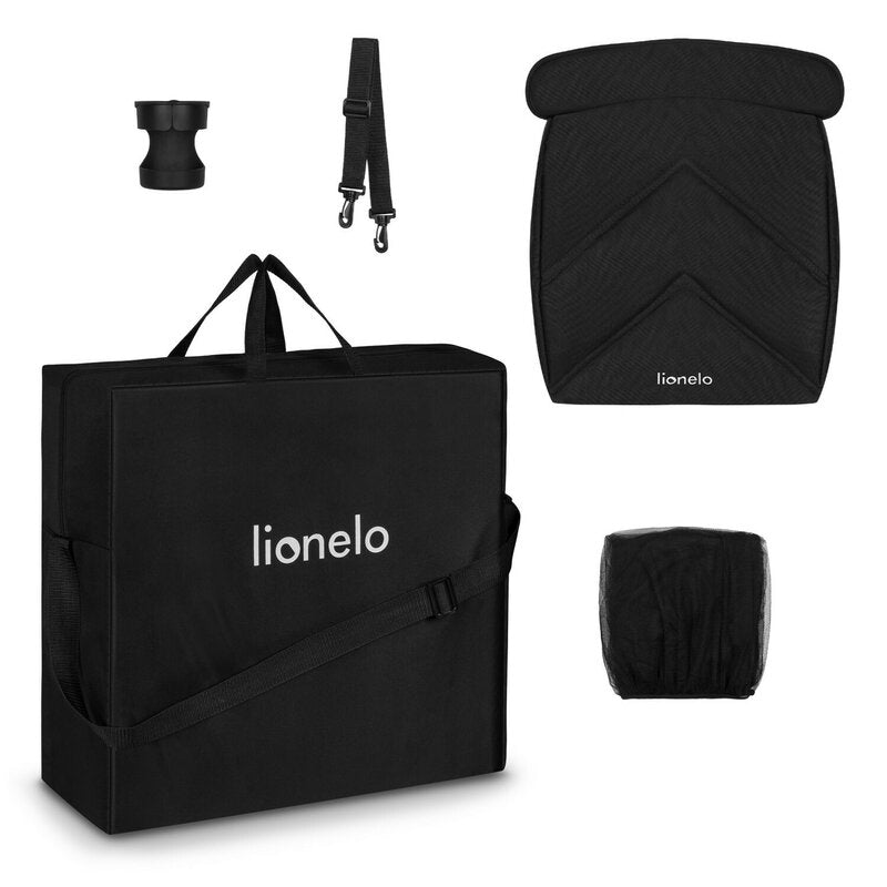 Carucior sport Lionelo Cloe, Black Onyx
