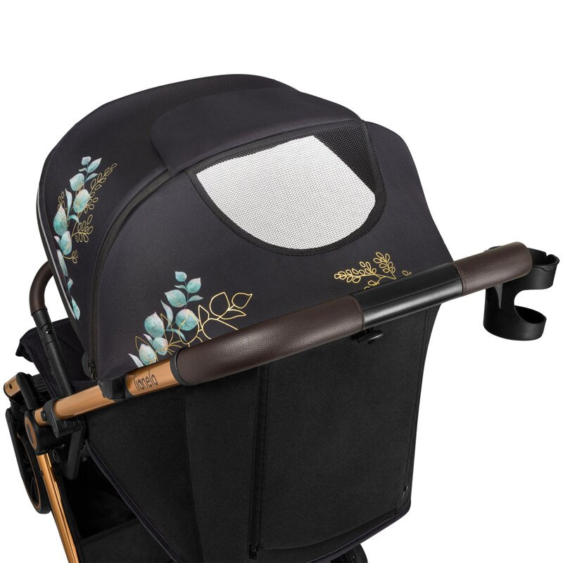 Carucior sport Lionelo Cloe Golden Moments, Negru