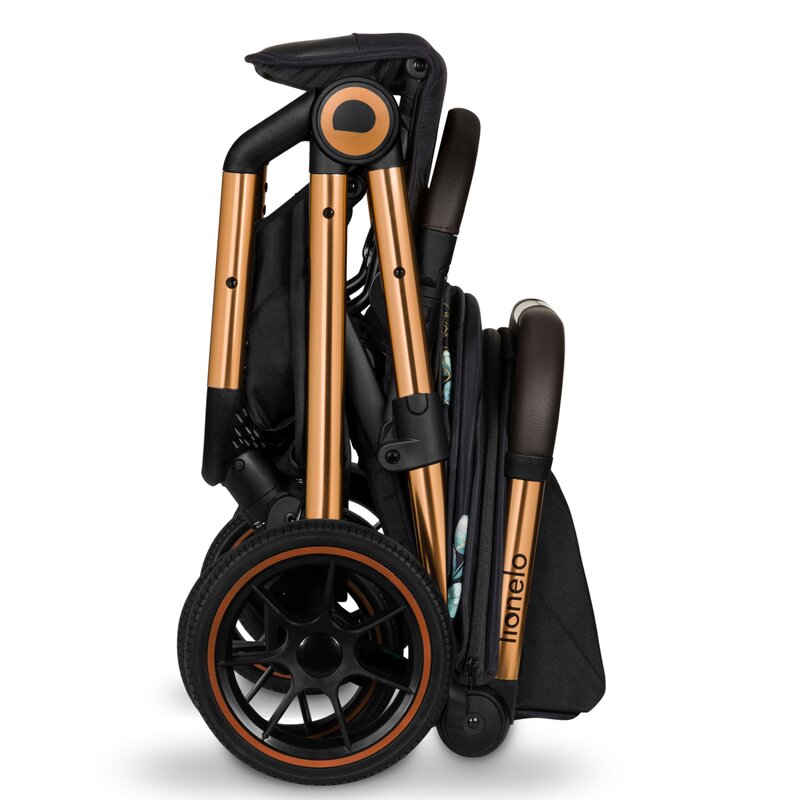 Carucior sport Lionelo Cloe Golden Moments, Negru