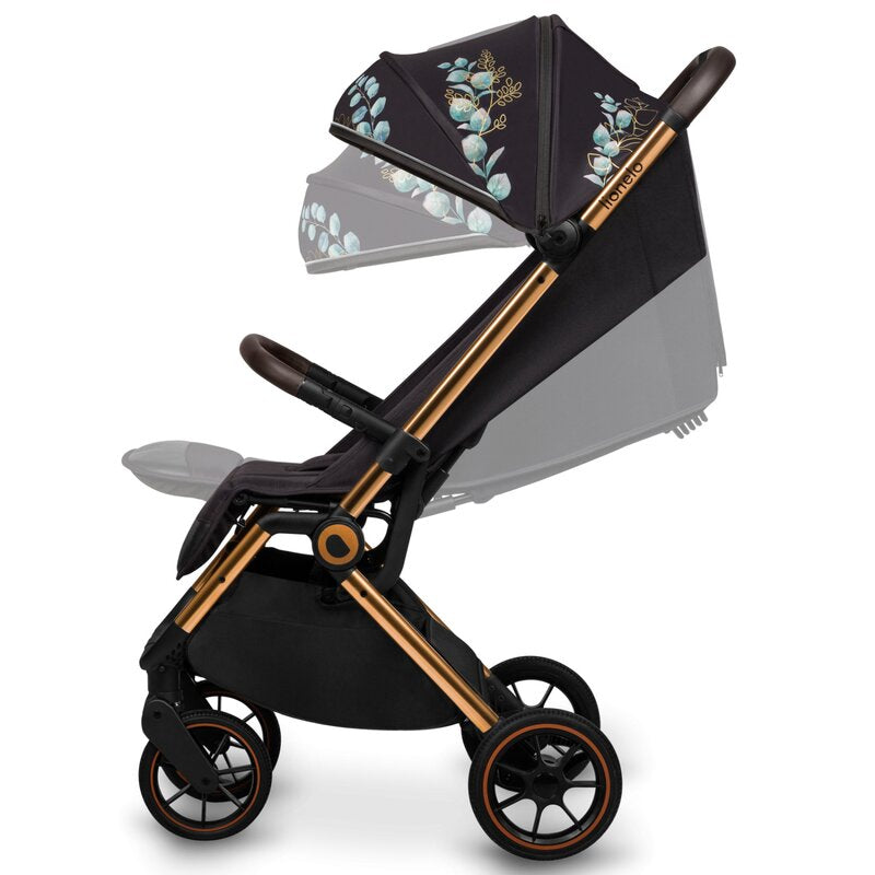 Carucior sport Lionelo Cloe Golden Moments, Negru