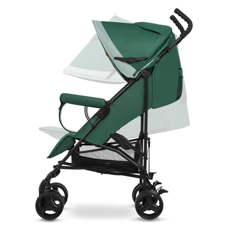Carucior sport, Lionelo, Elia, Cu plasa de tantari, Conform cu standardul european de securitate EN1888-1, Verde inchis
