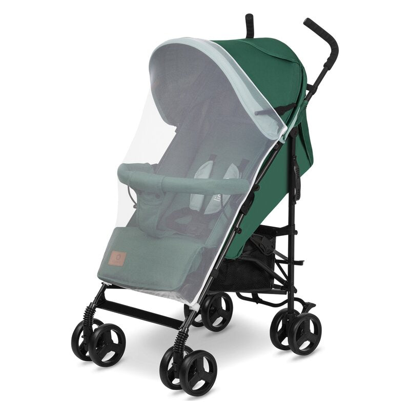 Carucior sport, Lionelo, Elia, Cu plasa de tantari, Conform cu standardul european de securitate EN1888-1, Verde inchis