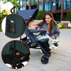 Carucior sport Lionelo Elia, Verde Grafit