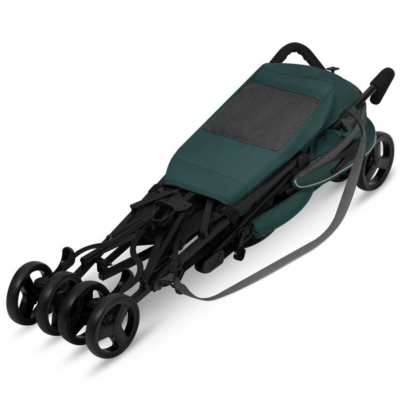 Carucior Sport Lionelo Elia Pliere Umbrela Plasa Tantari Verde Grafit