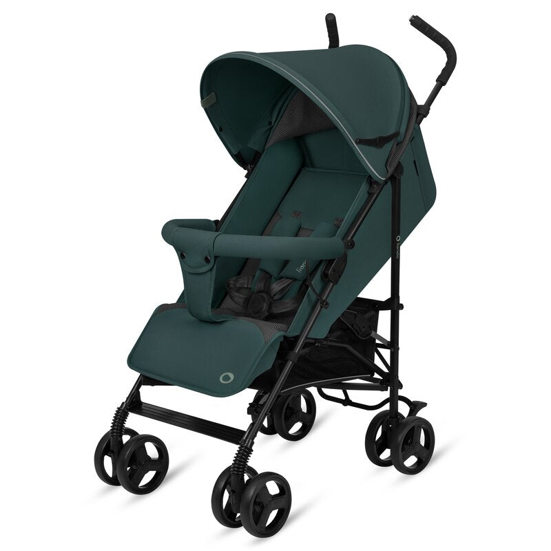 Carucior Sport Lionelo Elia Pliere Umbrela Plasa Tantari Verde Grafit