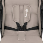 Carucior sport Lionelo Emma Plus Beige Latte – centura de siguranta