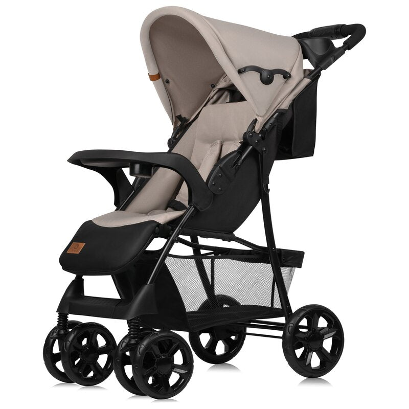 Carucior sport Lionelo Emma Plus Beige Latte – colaj cu detalii de utilizare