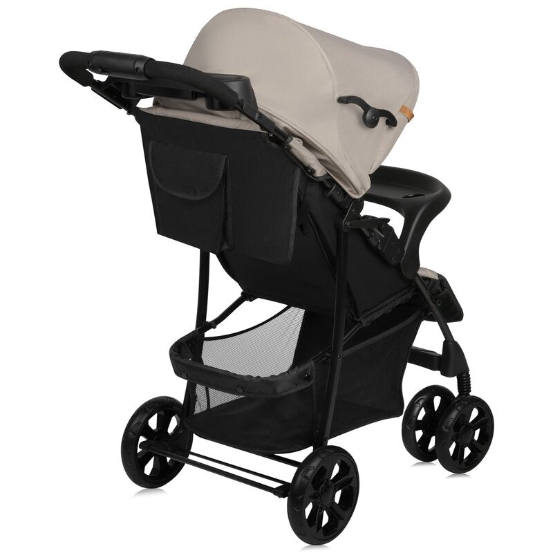 Carucior sport Lionelo Emma Plus Beige Latte – vedere din spate