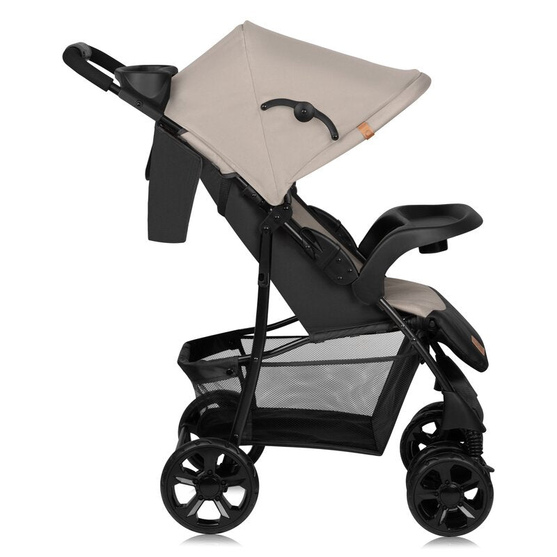 Carucior sport Lionelo Emma Plus Beige Latte – carucior, geanta si pozitie pliata