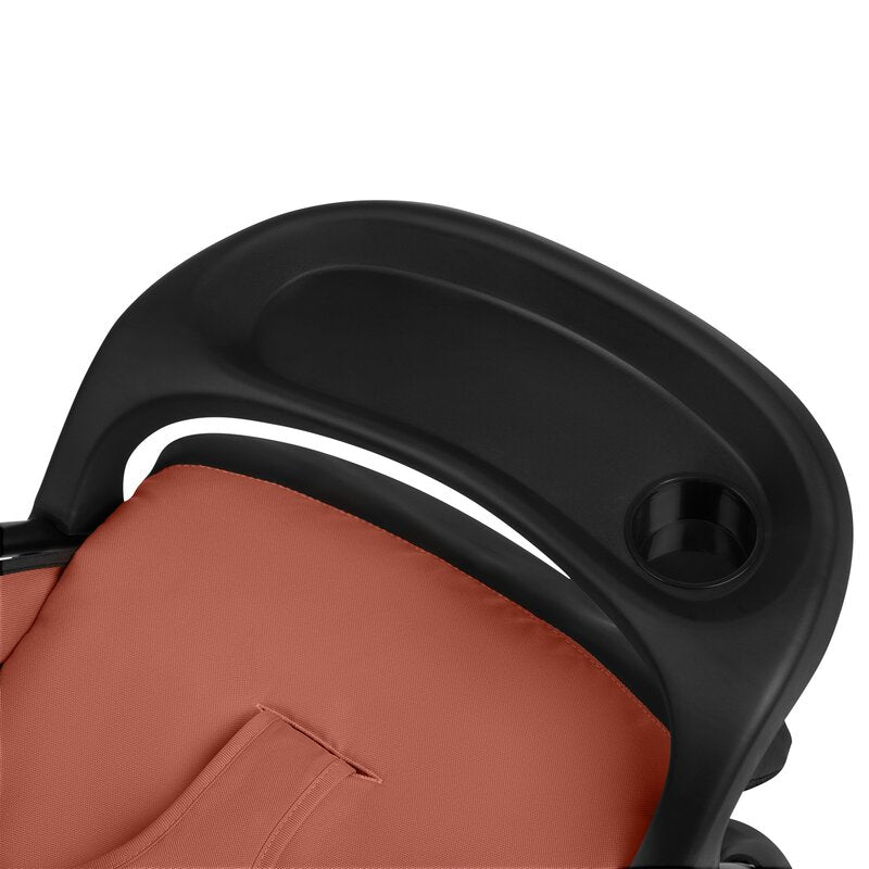 Carucior sport Lionelo Emma Plus Coral Pink – tavita si structura caruciorului