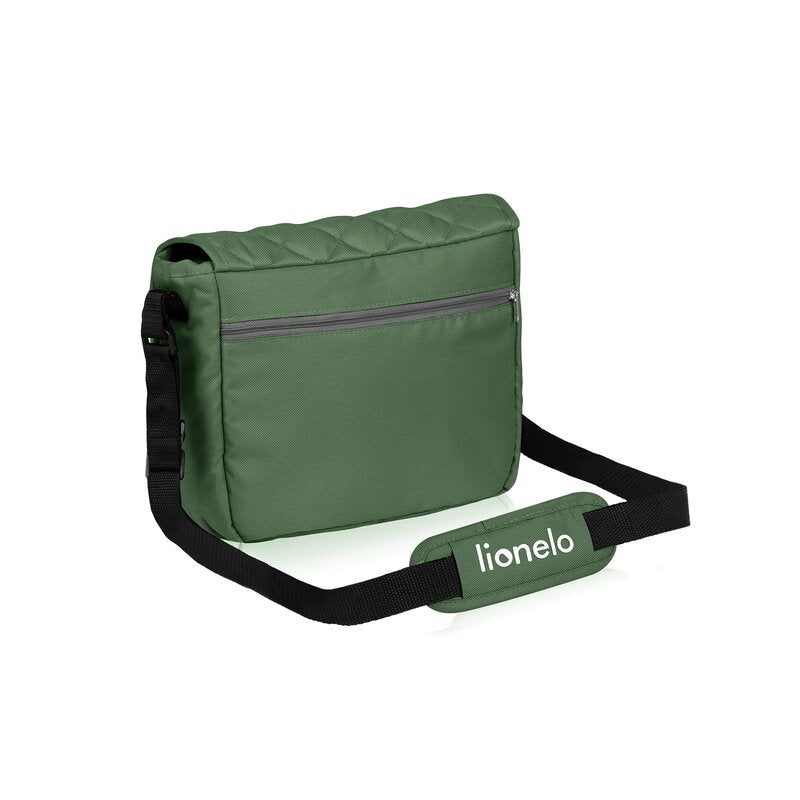 Carucior sport Lionelo Emma Plus Green Emerald – geanta pentru parinte