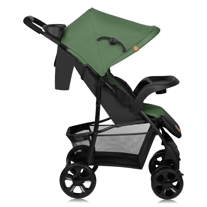 Carucior sport Lionelo Emma Plus Green Emerald – carucior, geanta si pozitie pliata