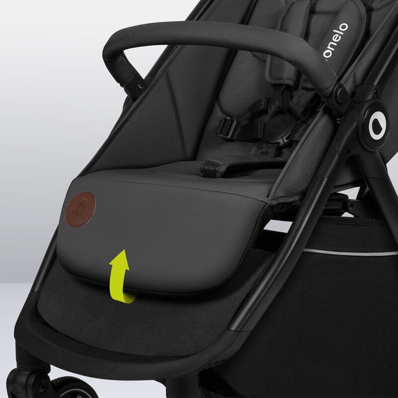 Carucior Sport Lionelo Ingrid Capota UPF50+ Pliere Automata 22 kg Gri