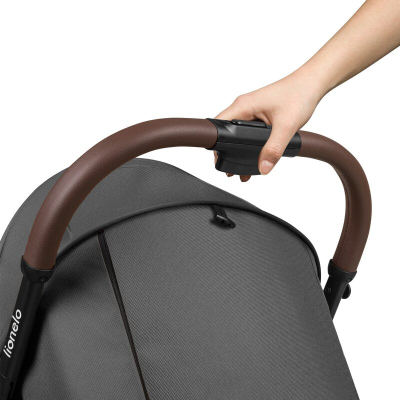 Carucior Sport Lionelo Ingrid Capota UPF50+ Pliere Automata 22 kg Gri