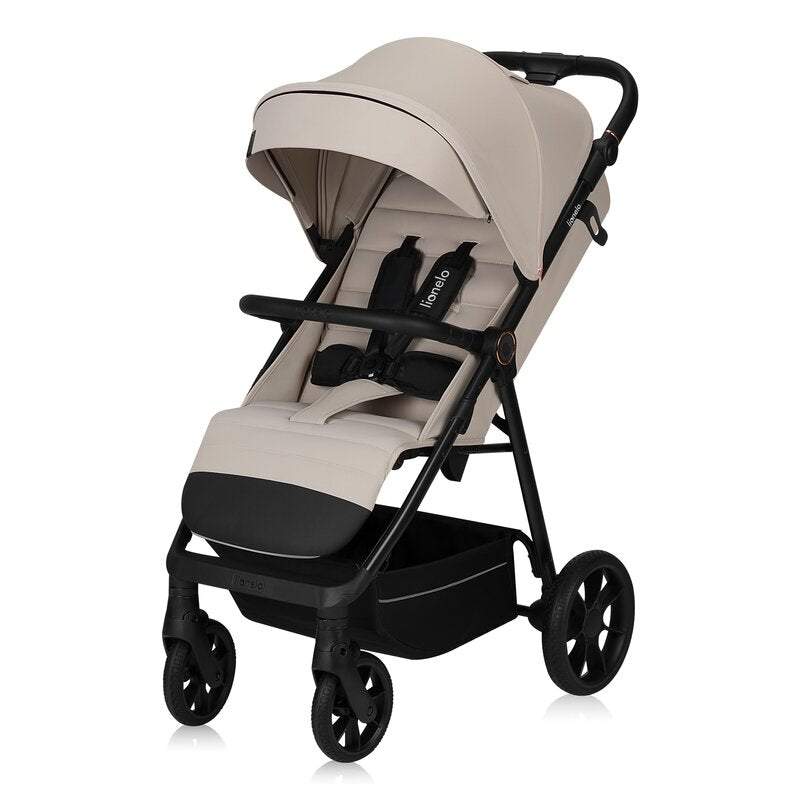 Carucior sport Lionelo Iva, Bej - capotina XXL