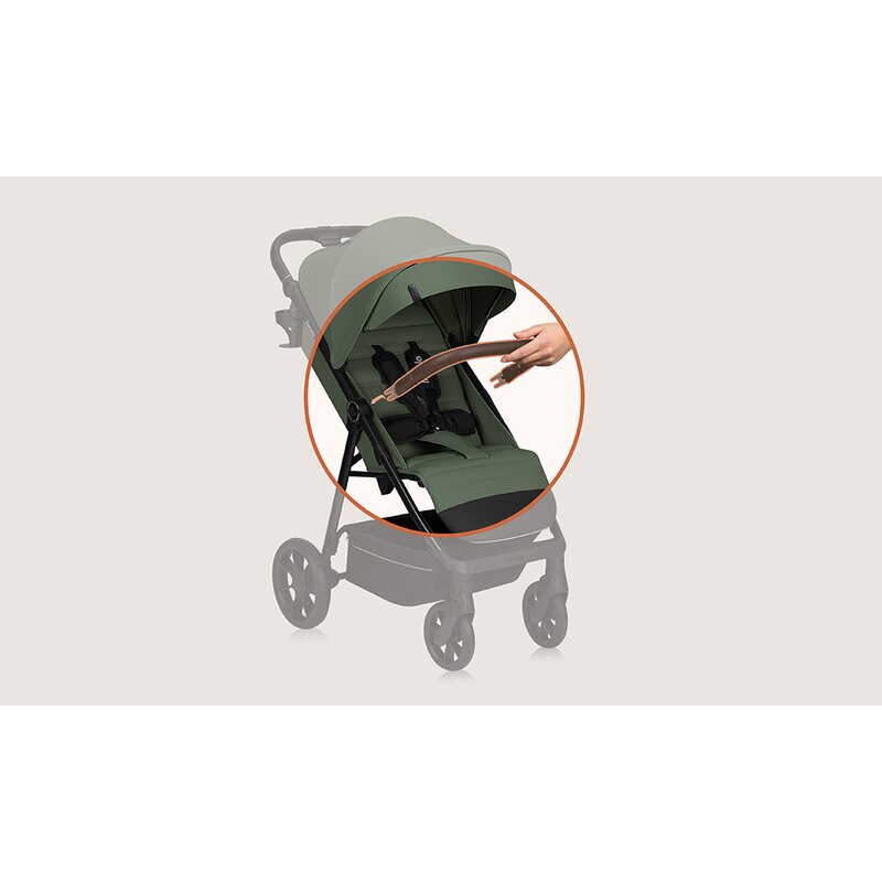Carucior sport Lionelo Iva, Verde