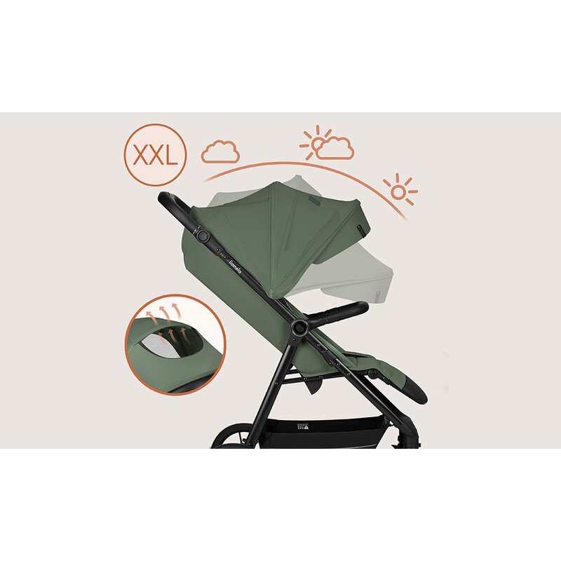 Carucior sport Lionelo Iva, Verde