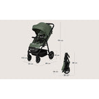 Carucior sport Lionelo Iva, Verde