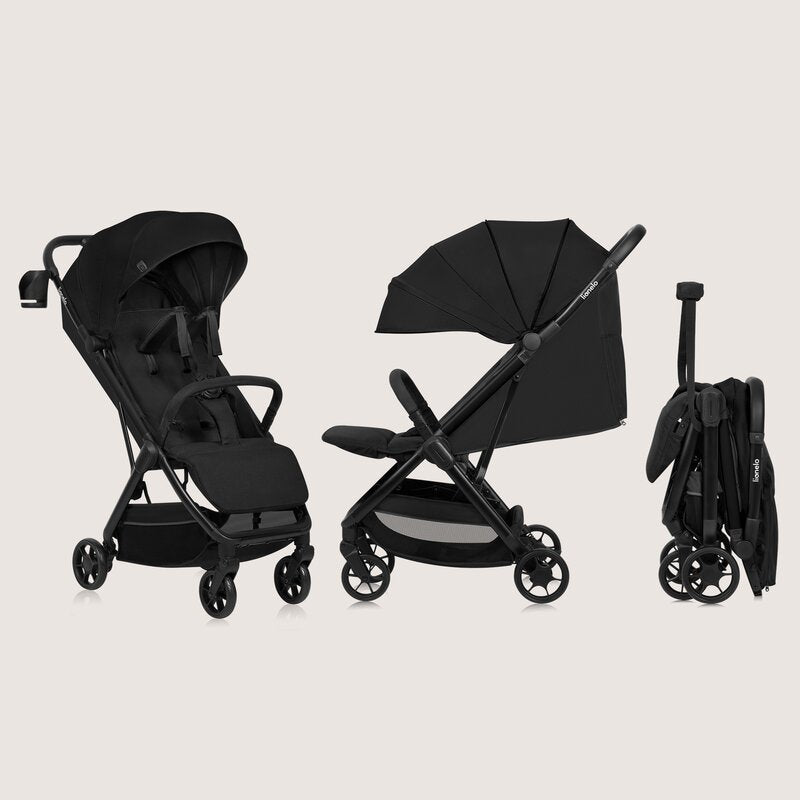 Carucior sport Lionelo Julie Air, Negru Onyx