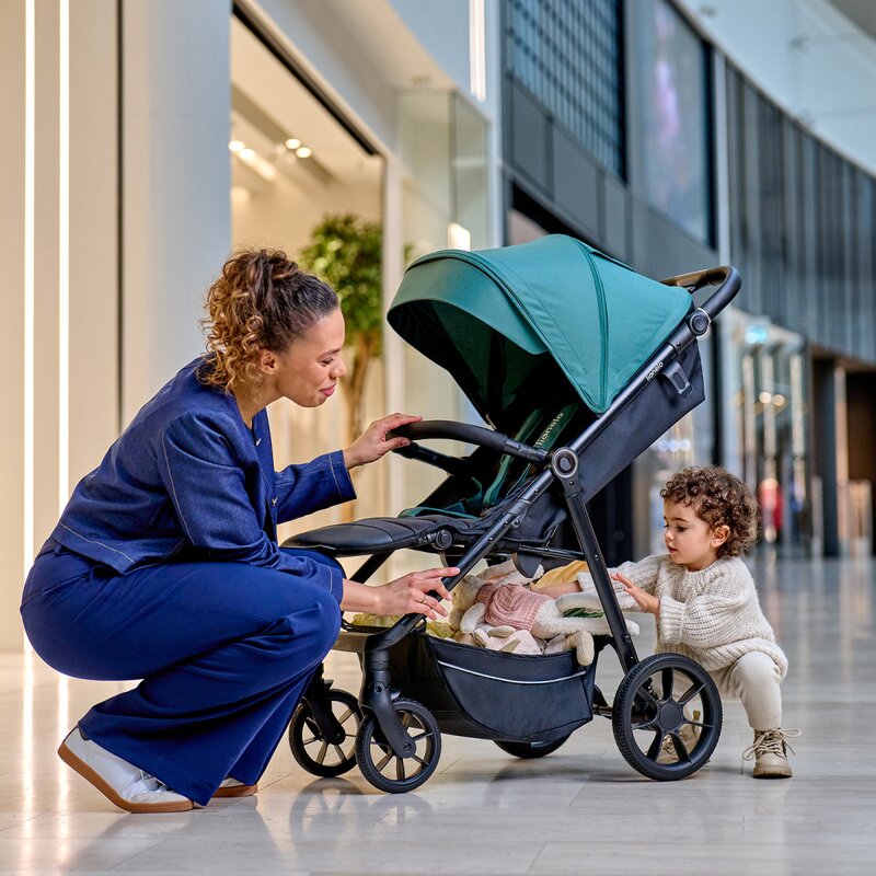 Carucior Sport Lionelo Mira Maner Reglabil Spatar 3 Pozitii 22kg Bej