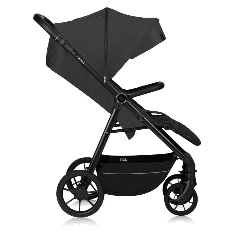 Carucior sport, Lionelo, Mira, Maner reglabil in 5 pozitii, Spatar si suport de picioare reglabile, Plasa de tantari si suport biberon incluse, Pana la 22 kg, 6 luni+, Conform cu EN1888-1, EN1888-2, Testare SGS, Roz