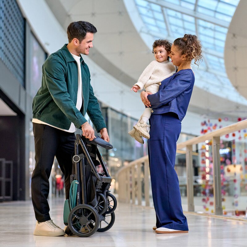 Carucior Sport Lionelo Mira Maner Reglabil 5 Pozitii Pana la 22 kg Gri