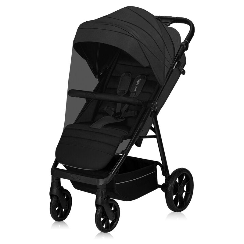 Carucior Sport Lionelo Mira Maner Reglabil 5 Pozitii Pana la 22 kg Gri