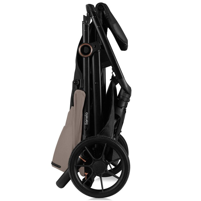 Carucior Sport Lionelo Mira Maner Reglabil Spatar 3 Pozitii 22kg Bej
