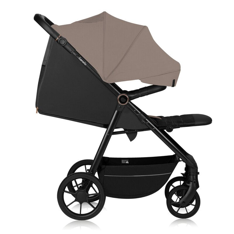 Carucior Sport Lionelo Mira Maner Reglabil Spatar 3 Pozitii 22kg Bej