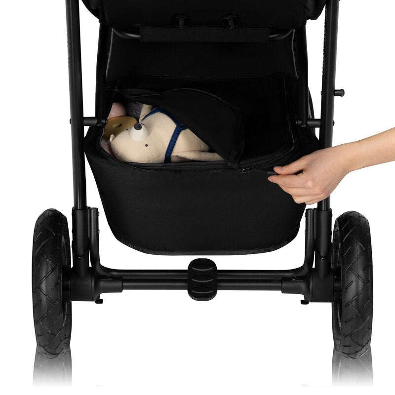 Carucior sport, Lionelo, Natt, De la nastere, Cu accesorii si capotina XXL reglabila, 0 - 22 kg, Conform cu standardele europene de securitate EN1888-1, EN1888-2, Bej