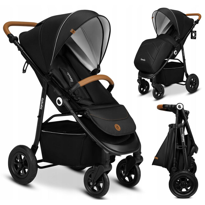 Carucior sport Lionelo Natt, Negru Onyx