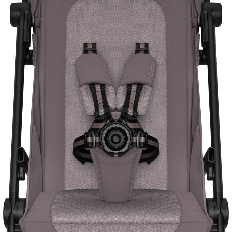 Carucior sport, Lionelo, Tansi, Pliere automata, Ultracompact, Manevrare cu o mana, Roti cu tehnologie GravelTech, Spatar si suport picioare reglabile, 6-48 luni, Sustine 22 kg, Bej Taupe
