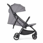 Carucior sport, Petite&Mars, Pax Ultimate, Compact - 7 kg, Spatar ajustabil, Suport picioare reglabil, Pliere tip carte, 6-36 luni, Pana la 22 kg, Gri