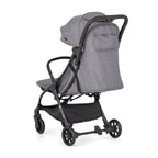 Carucior sport, Petite&Mars, Pax Ultimate, Compact - 7 kg, Spatar ajustabil, Suport picioare reglabil, Pliere tip carte, 6-36 luni, Pana la 22 kg, Gri