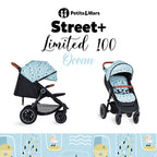Carucior sport Petite&Mars Street+ Air editie limitata cu capotina impermeabila, imagine 3