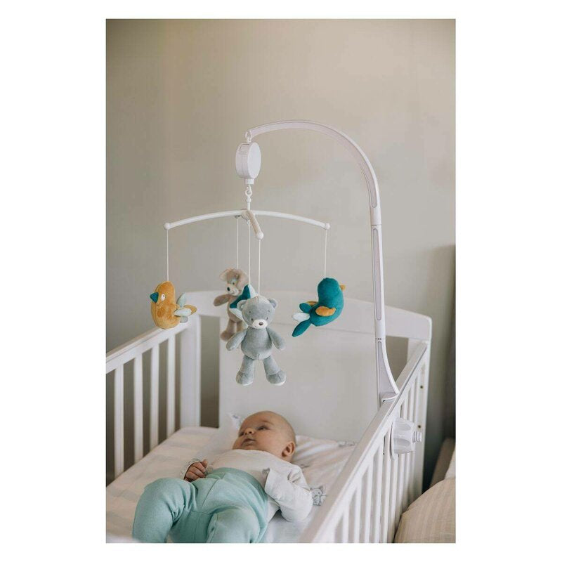 Carusel muzical, Free2Play, Pentru patut, Cu 5 jucarii din plus, Max the Bear