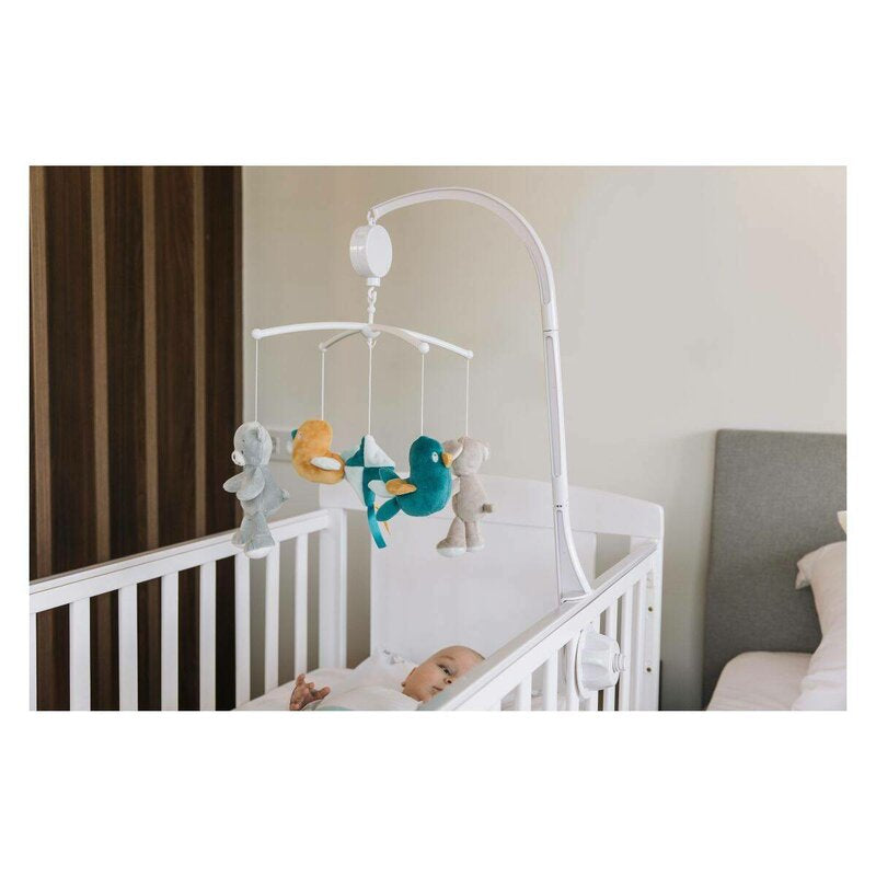 Carusel muzical, Free2Play, Pentru patut, Cu 5 jucarii din plus, Max the Bear