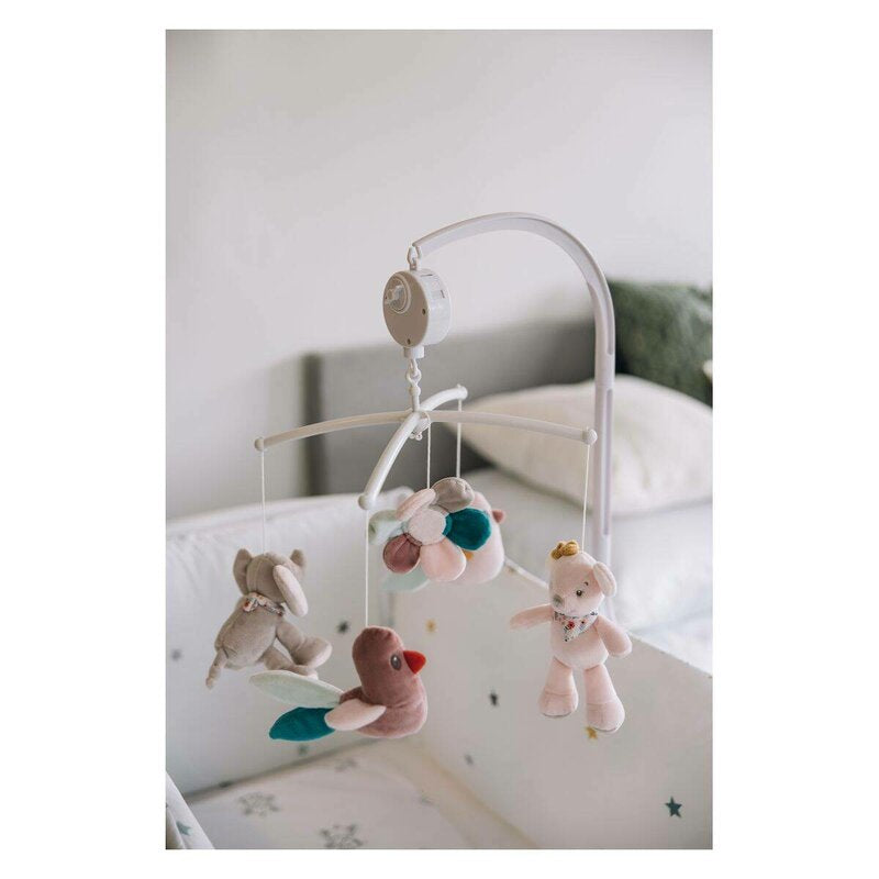 Carusel muzical, Free2Play, Pentru patut, Cu 5 jucarii din plus, Zoe the Mouse