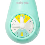 Carusel muzical Baby Mix 10 jucării, Mentă – detaliu ceas