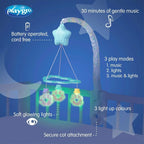 Carusel muzical Playgro Dreamtime cu stelute si norisori lumina si muzica 30 minute