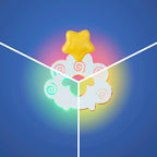 Carusel muzical Playgro Dreamtime cu stelute si norisori lumina si muzica 30 minute