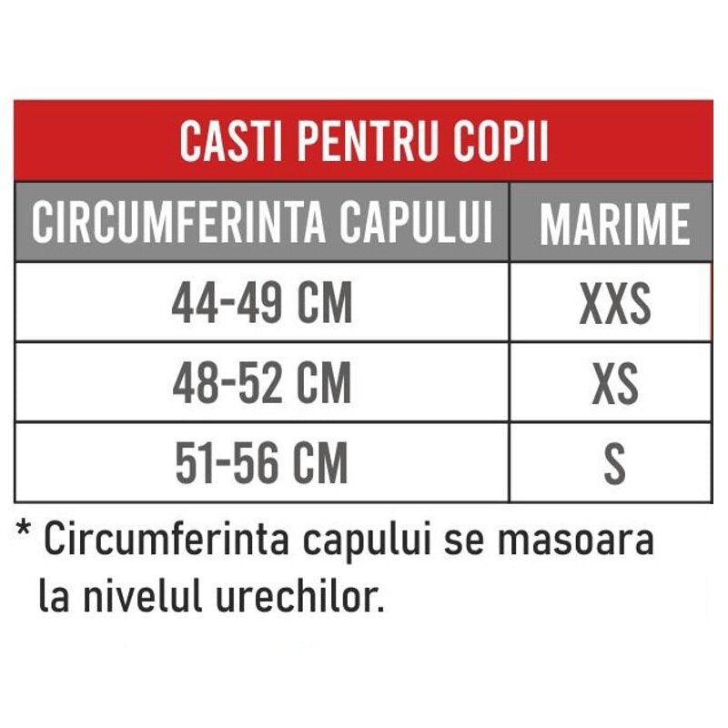 Casca de protectie copii Stamp Minnie marime XS 48-54 cm 2 ani+
