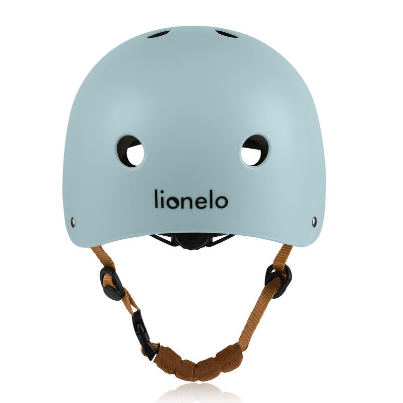 Casca pentru copii, Lionelo, Reglabila 50-56 cm, Din ABS si EPS, Conform cu standardul EN1078, Albastru