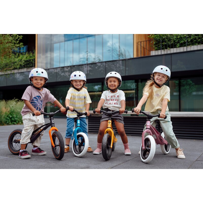 Casca pentru copii, Lionelo, Reglabila 50-56 cm, Din ABS si EPS, Conform cu standardul EN1078, Roz