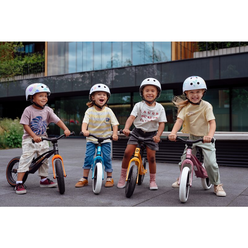 Casca pentru copii, Lionelo, Reglabila 50-56 cm, Din ABS si EPS, Conform cu standardul EN1078, Roz