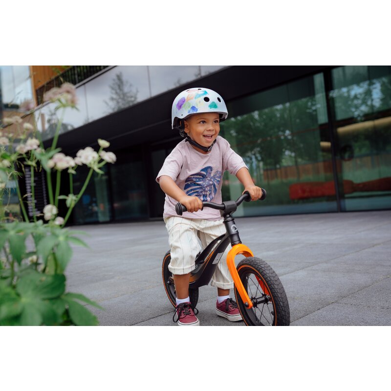 Casca pentru copii, Lionelo, Reglabila 50-56 cm, Din ABS si EPS, Conform cu standardul EN1078, Roz