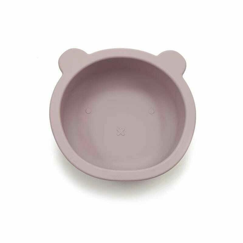 Castron Bocioland ursulet Powder Pink - detaliu ventuze