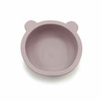 Castron Bocioland cu urechi de ursulet, cu ventuze, Powder Pink