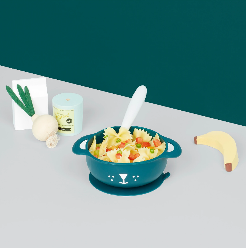 Set de hranire Babymoov Taste ISY din silicon Catelus - imagine 5