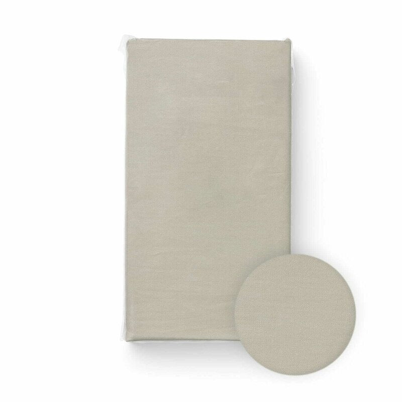 Cearceaf Bocioland Beige - detaliu material bumbac jersey